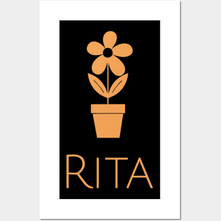 Rita name Posters and Art